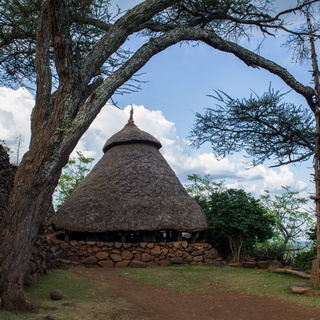 Konso - Hut